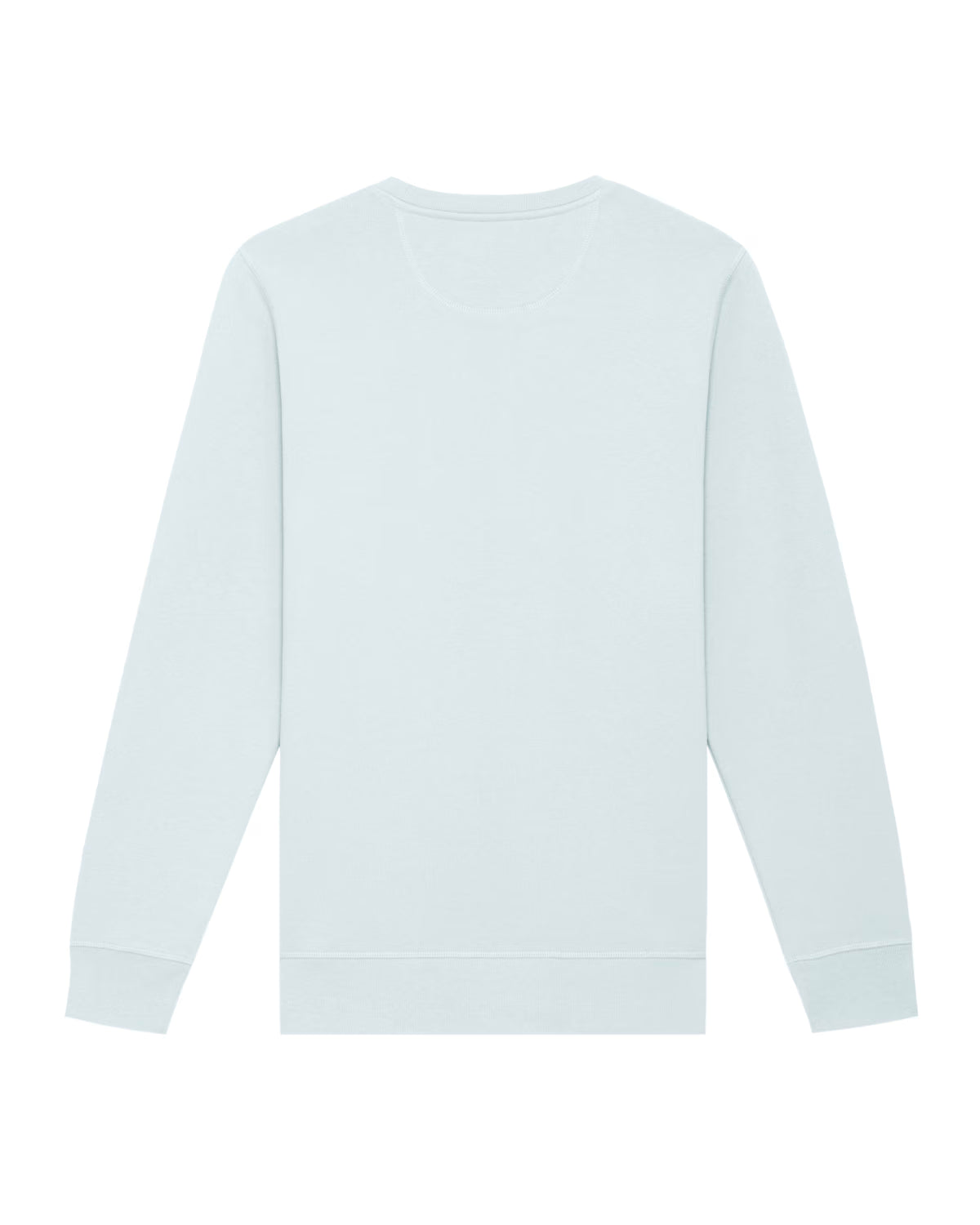 Neu! Rundhals Sweatshirt "Hey Du wunderbarer Mensch" Farbe: iceblue, Druckfarbe: gecko green