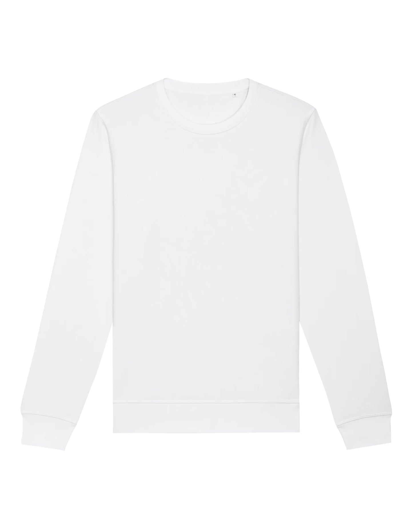 Neu! Rundhals Sweatshirt "Rosa Wolken" Farbe: weiß Druckfarbe:pink