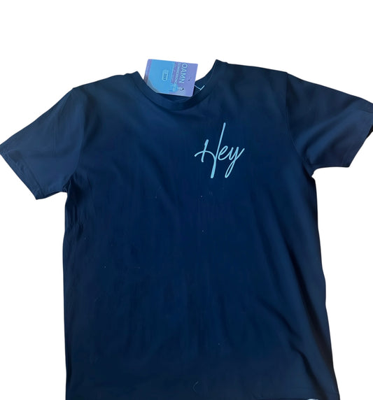 Aktion: "Hey Sommerkongress in München" - schwarz, Druckfarbe weiß