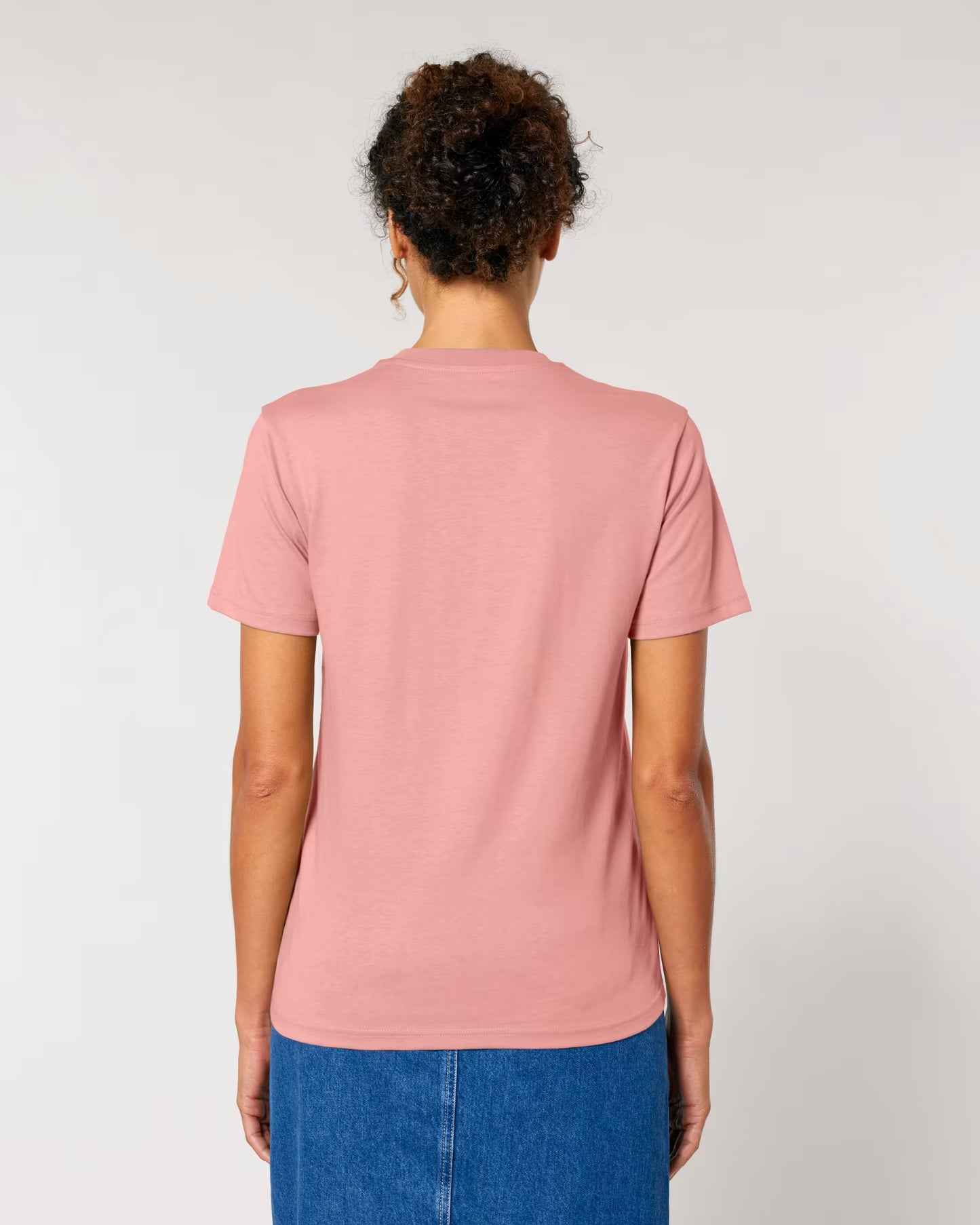 Neu! Leichtes T-Shirt "Rosa Wolken" - Farbe canyon pink, Druckfarbe weiß