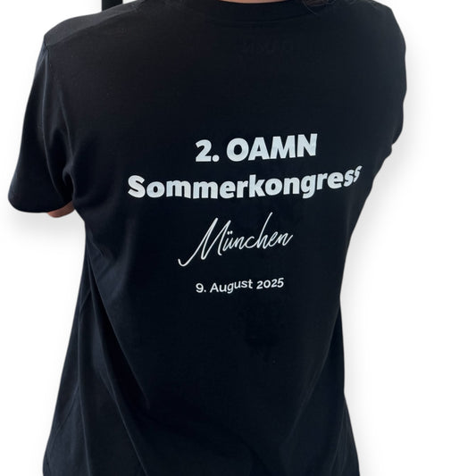Aktion:  "Hey Sommerkongress in München" - schwarz, Druckfarbe weiß